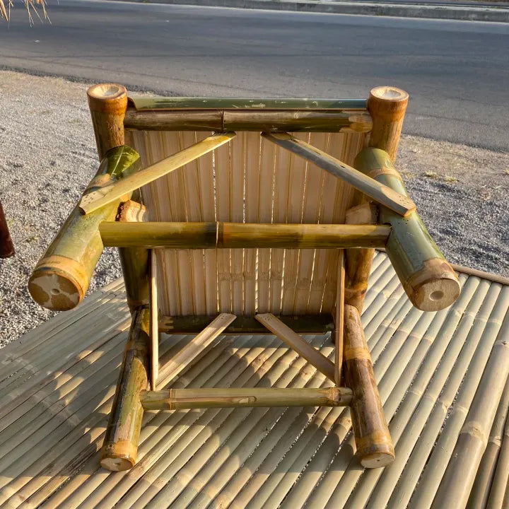 Handmade Bamboo Low Chair / Lounge Table