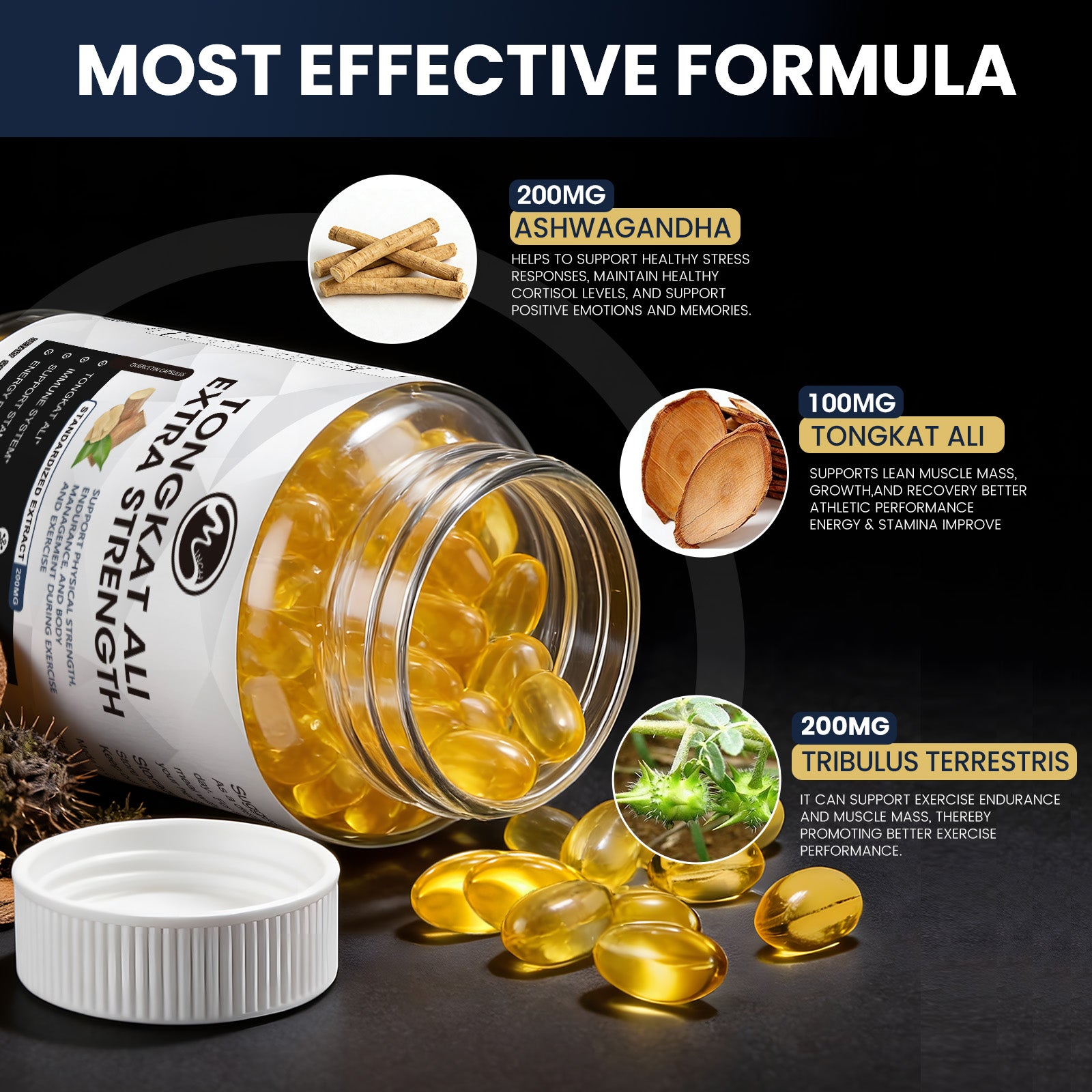 Tongkat Ali Extra Strength Formula (120 caps)