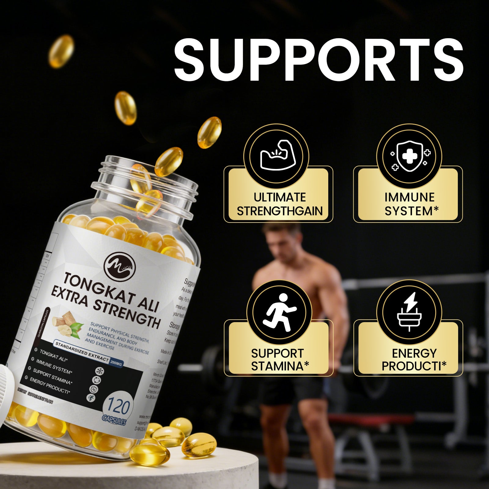 Tongkat Ali Extra Strength Formula (120 caps)