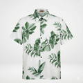 Short Sleeve Tropical Leaf Shirt