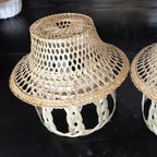 Handwoven Bamboo Lamp