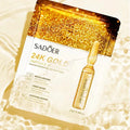 Gold Facial Mask Sheets with Hyaluronic Acid